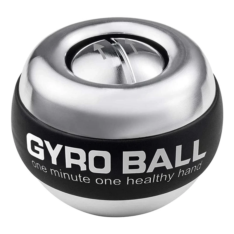 GOZATO Auto-Start Wrist Power Gyro Ball, Wrist Strengthener and Forearm Exerciser for Stronger Arm Fingers Wrist Bones and Muscle