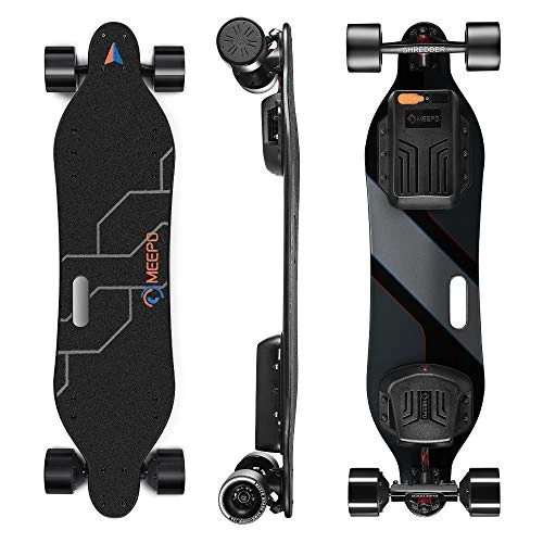 MEEPO Campus V5 Series/Envy Electric Skateboard with Remote, Top Speed Up to 29 Mph, 4 Speed Smooth Braking, Easy Carry Handle Design, Suitable for Adults & Teens - Image 1