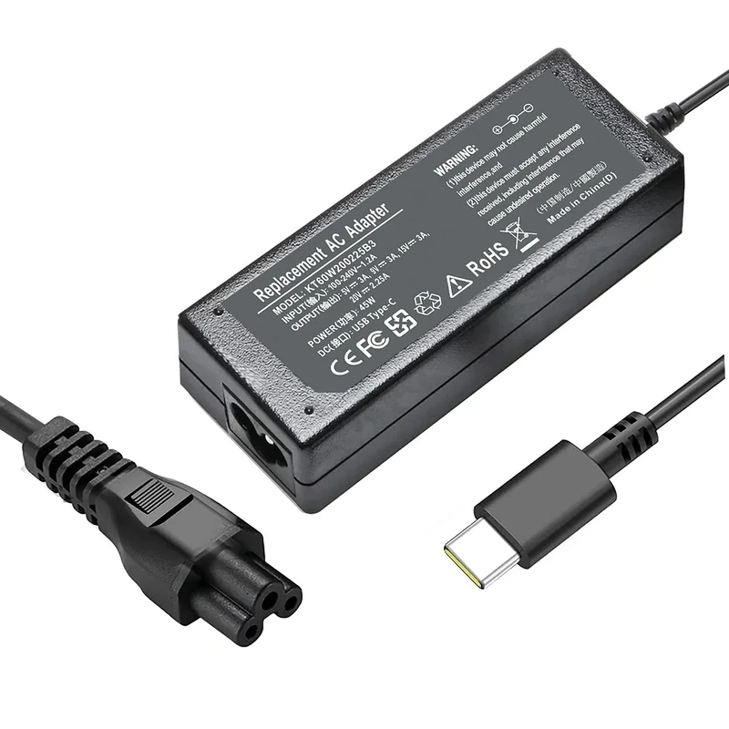 Chromebook Charger, 45W USB C Laptop Charger for HP Chromebook X360 14 14-ca051wm 14-ca052wm 14-ca061dx 14-ca043cl Chromebook Chrager USB C