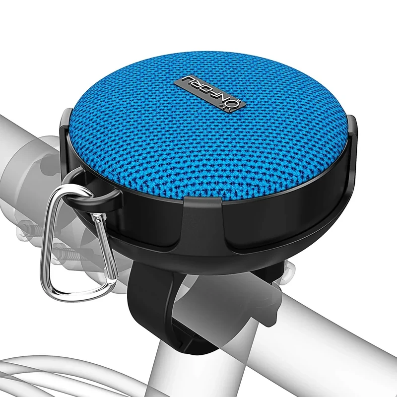Onforu Bike Bluetooth Speaker - Waterproof Mini Mount, Bluetooth 5.0