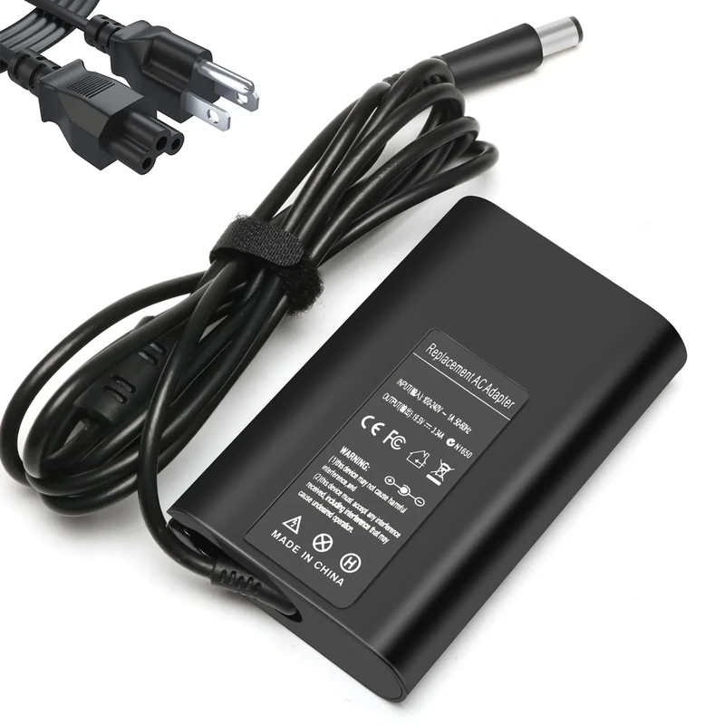 65W LA65NS2-01 Laptop Charger Adapter Compatible with Dell Latitude 5400 5500 5480 5490 5580 5590 7400 7480 7490 7390 7290 7280 3440 E5400 E5420 E5450 E5470 E5480 E5570 E6420 E6430 E6540 E7470 E7480