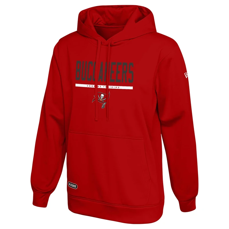 New Era NFL Men's Safety Fleece Pullover Hoodie, Tampa Bay Buccaneers Small