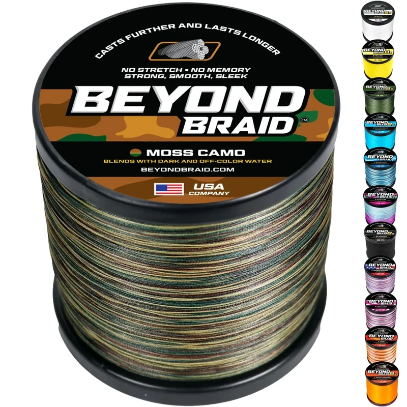 Beyond Braid Moss Camo 150 Yards 15lb