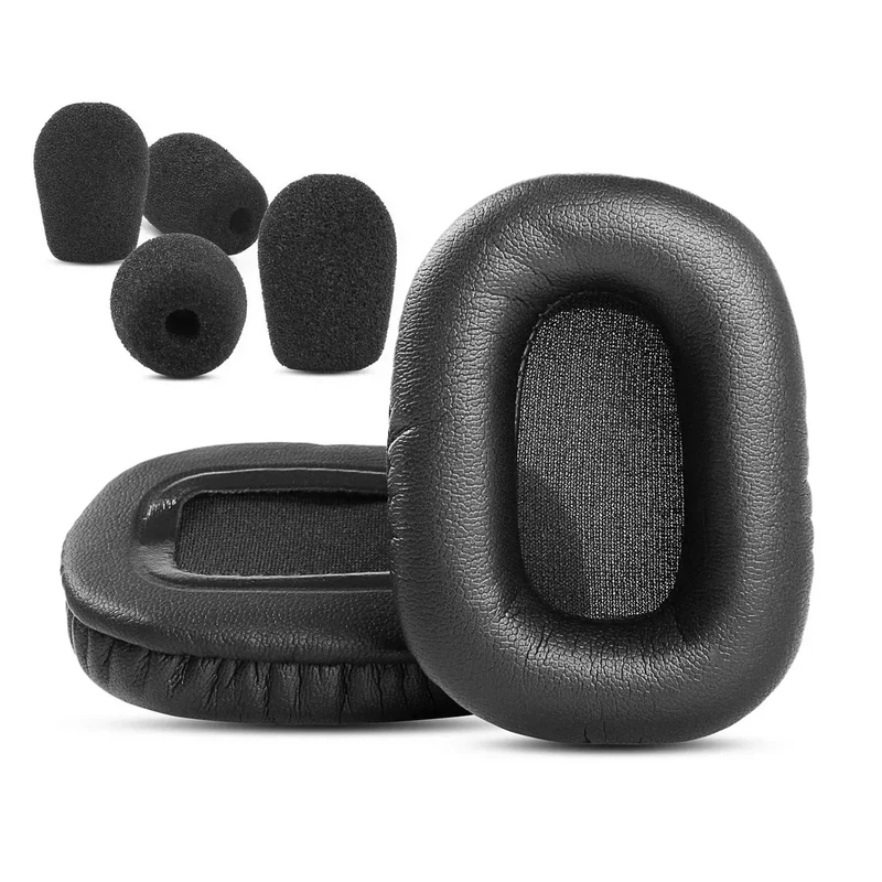 YDYBZB Ear Pads Replacement for Blueparrott B450-XT - Foam & Leather