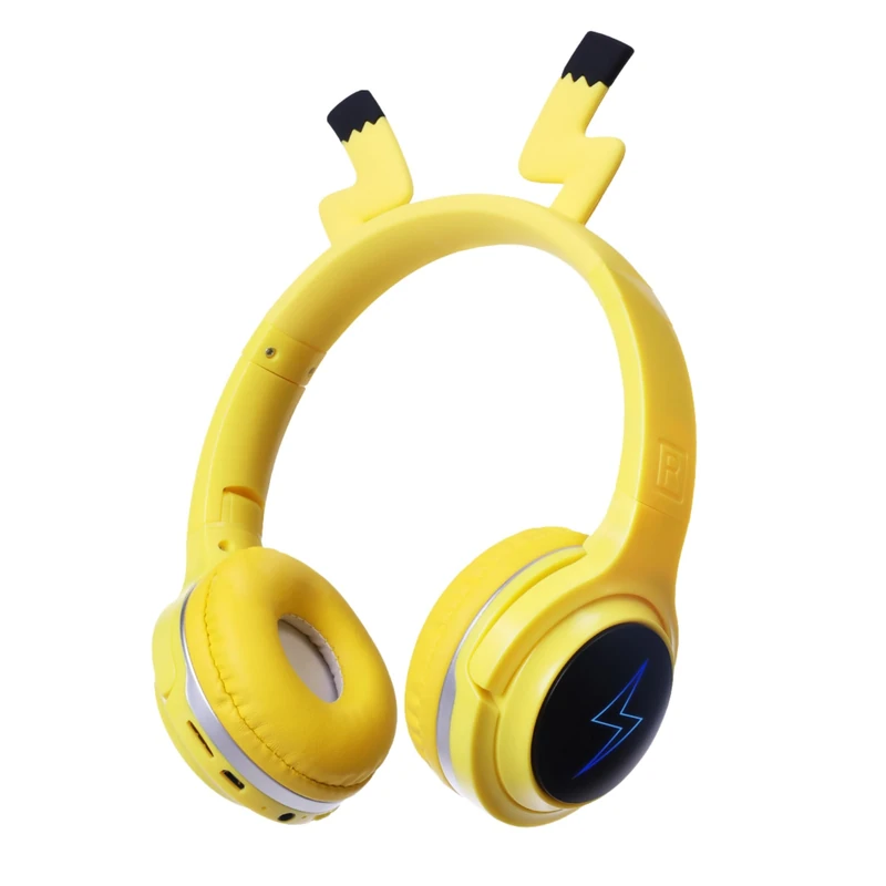 YLFASHION Wireless Headphones - 7 LED, 85dB Volume, 40H Playtime