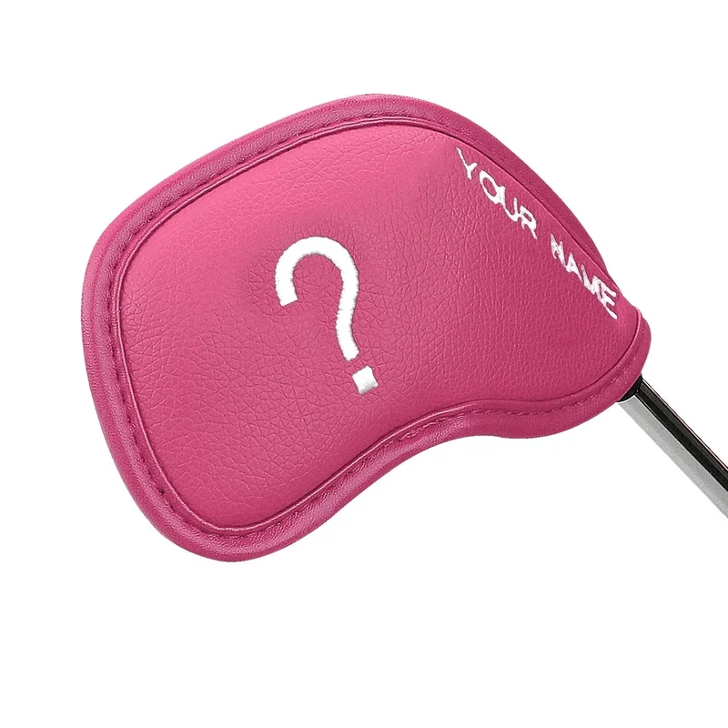 Craftsman Golf Custom 1pc Rose Thick Synthetic Leather Golf Iron Head Covers Headcover (Custom 1pc Rose Random Cover) - Image 1