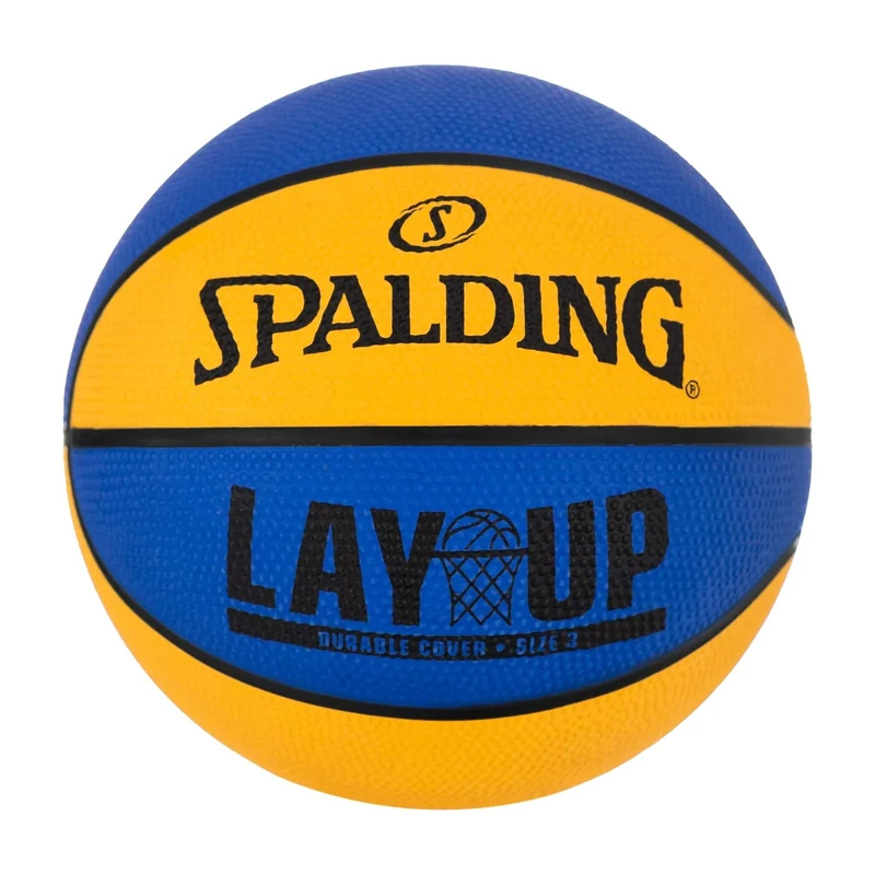 Spalding Lay-Up Mini Outdoor Blue/Orange Basketball 22"