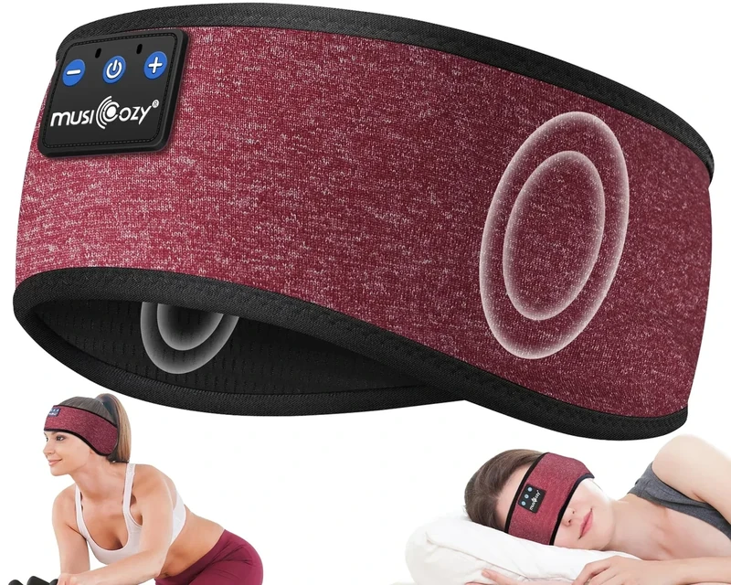 MUSICOZY Bluetooth 5.4 Headband - Music for Sports, Yoga & Sleep