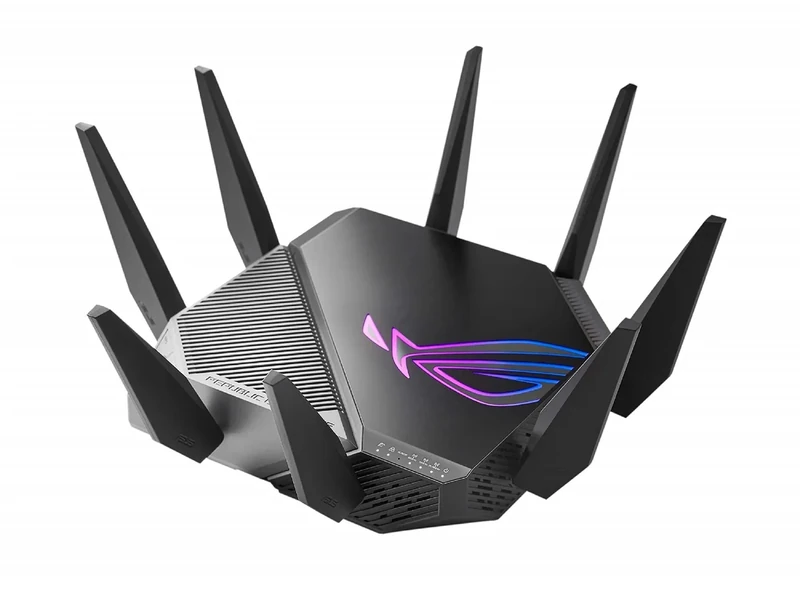ASUS ROG GT-AXE11000 Wi-Fi 6E Router - 11Gbps, 2.5G LAN, 8 Antennas