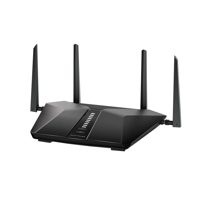 NETGEAR Nighthawk 5-Stream AX5 WiFi 6 Router (RAX43) AX4200 Wireless Speed (Up to 4.2 Gbps) | 2,000 sq. ft. Coverage (Renewed)