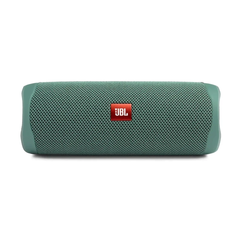 JBL FLIP 5 Waterproof Portable Bluetooth Speaker Made from 100% Recycled Plastic - Green (Renewed)