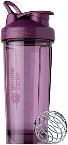 BlenderBottle Shaker Bottle Pro Series Perfect for Protein Shakes and Pre Workout, 28-Ounce, Color Berry - Image 1