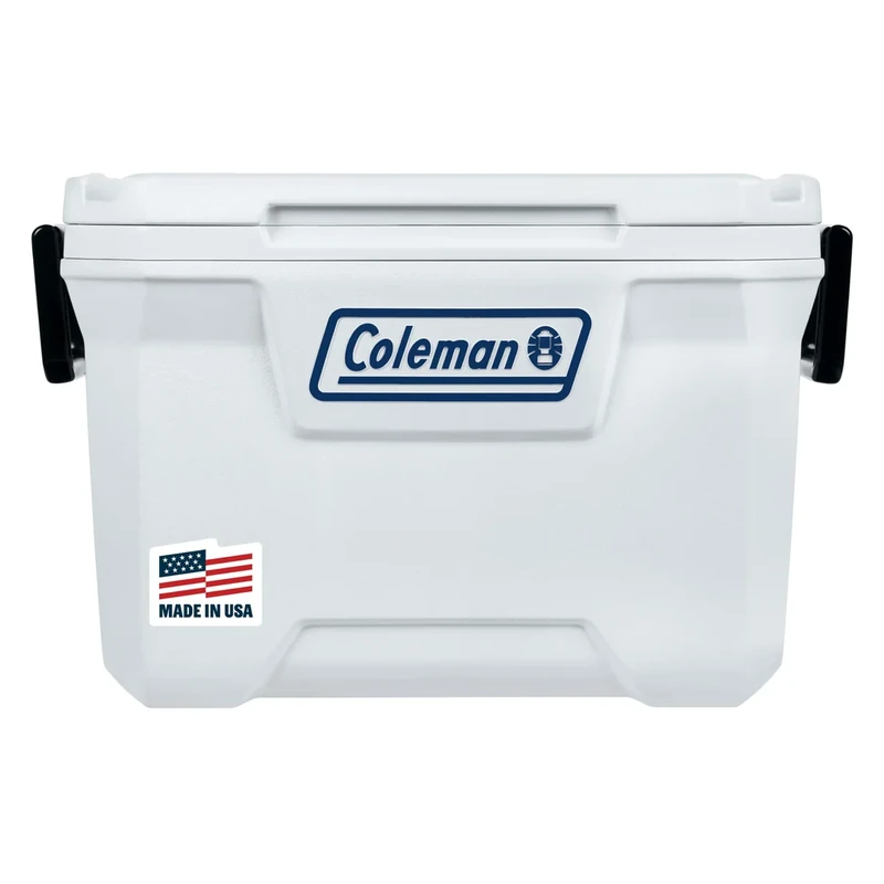 Coleman Classic Series 52qt Marine Cooler, Fully Insulated Lid & Body Keeps Ice up to 3 Days, Holds up to 80 Cans