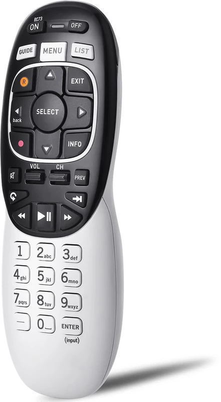 RC73 RC72 IR/RF Universal Remote Control Replacement Compatible with DirecTV HR20 HR21 HR34 HR44 HR54 RC72 RC71