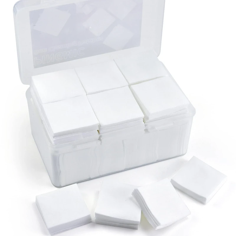 PINGMIC 1400 Gun Cleaning Patches in Box, 2" Highly Absorbent Cloth, Lint-Free Gun Patches for .22 to .45 Cal, 5.56/9mm, Firearms Cleaning Supplies Maintenance Accessories