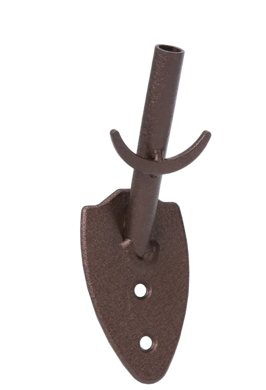 Skull Hooker Powder-Coated Steel Big Game Hook Flush Display Wall Mount, Mounts Bear, Deer & Antelope Specie Skulls, Brown