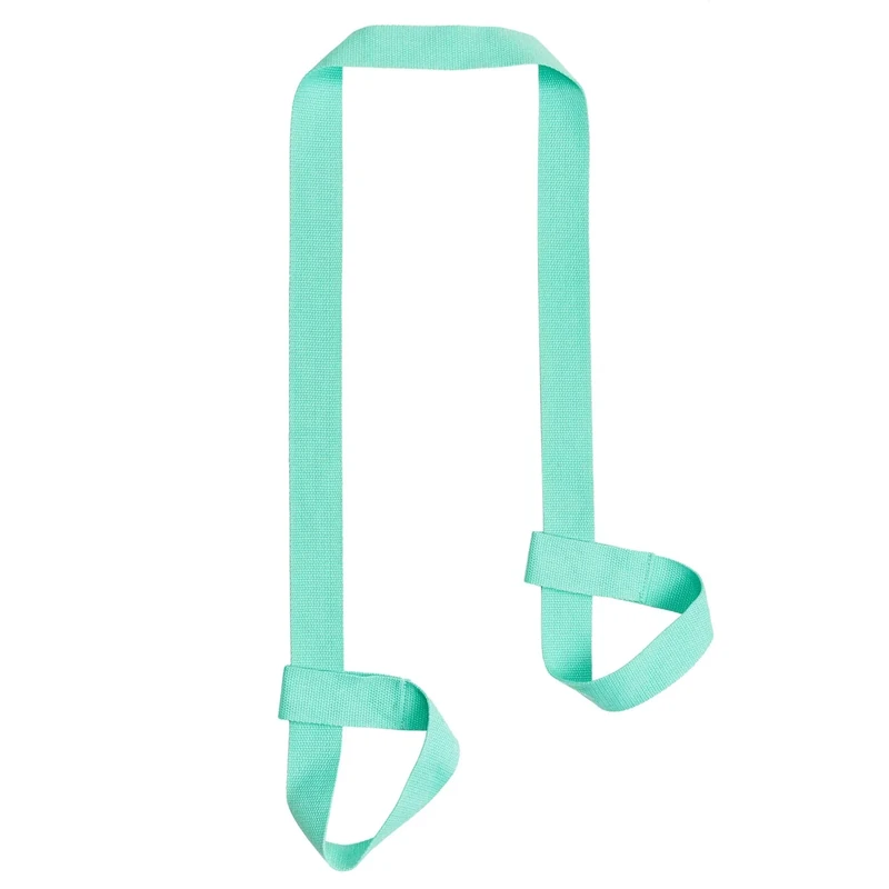 ZOOEASS Yoga Mat Strap, Adjustable Durable Yoga Mat Carrier & Stretching Strap, 5.9feet, Multiple Color Choices (Jade,5.9feet)