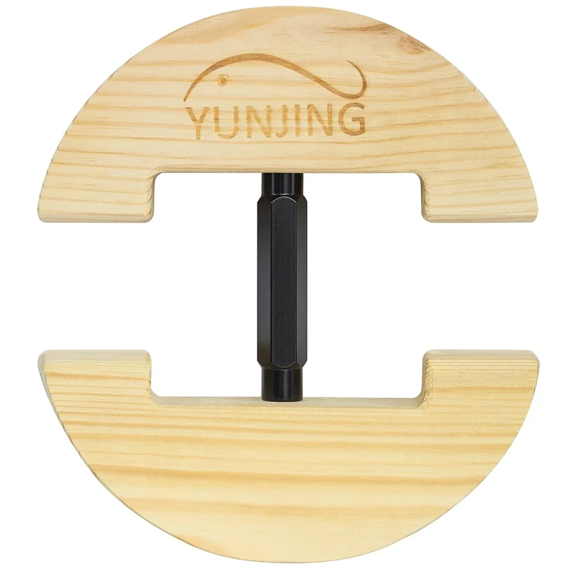 YUNJING Hat Stretcher Wooden Adjustable Buckle One Size Fits All from 6-1/2 to 9-1/2, Heavy Duty, Easy to Use for All Caps - Image 1