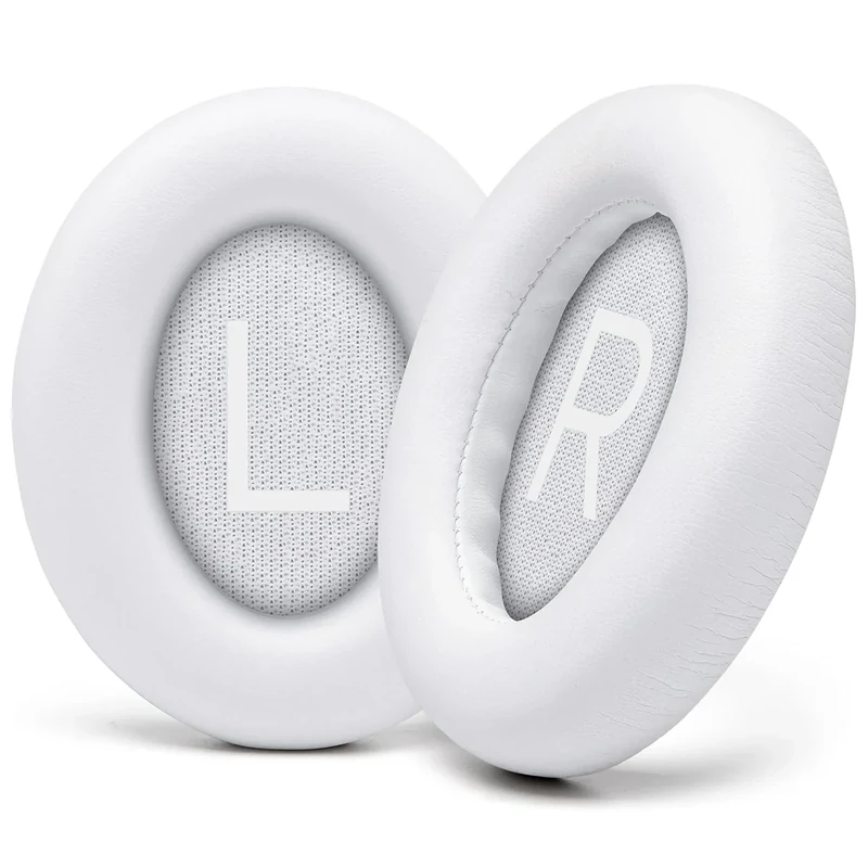 WC Wicked Cushions Ear Pads for Bose 700 NC700 - PU Leather, White