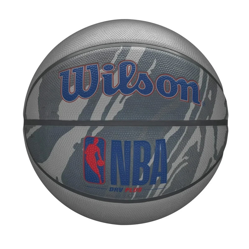 WILSON NBA DRV Series Basketball - DRV Plus, Granite Grey, Size 6 - 28.5"