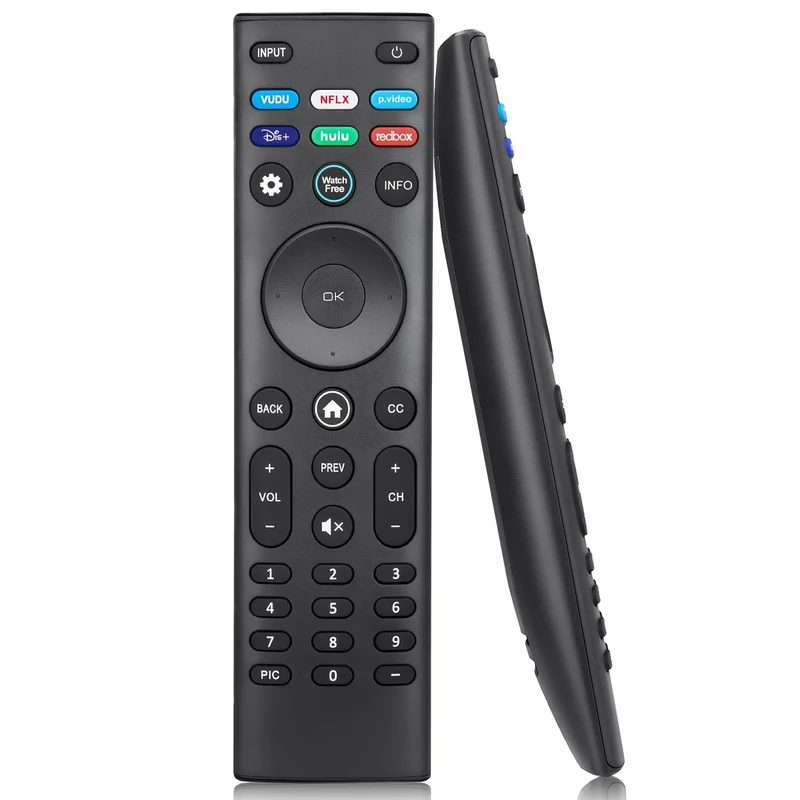 EWO'S Universal Remote XRT140 - Replacement for VIZIO Smart TV XRT136/260/270 (12m Range)