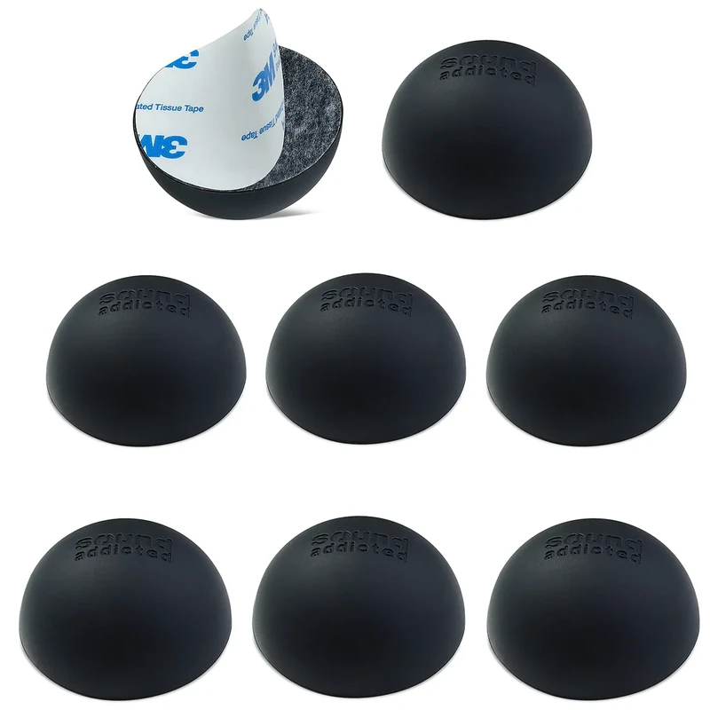 Sound Addicted 1.8" Isolation Feet 8 Pack for 6-8" Speakers