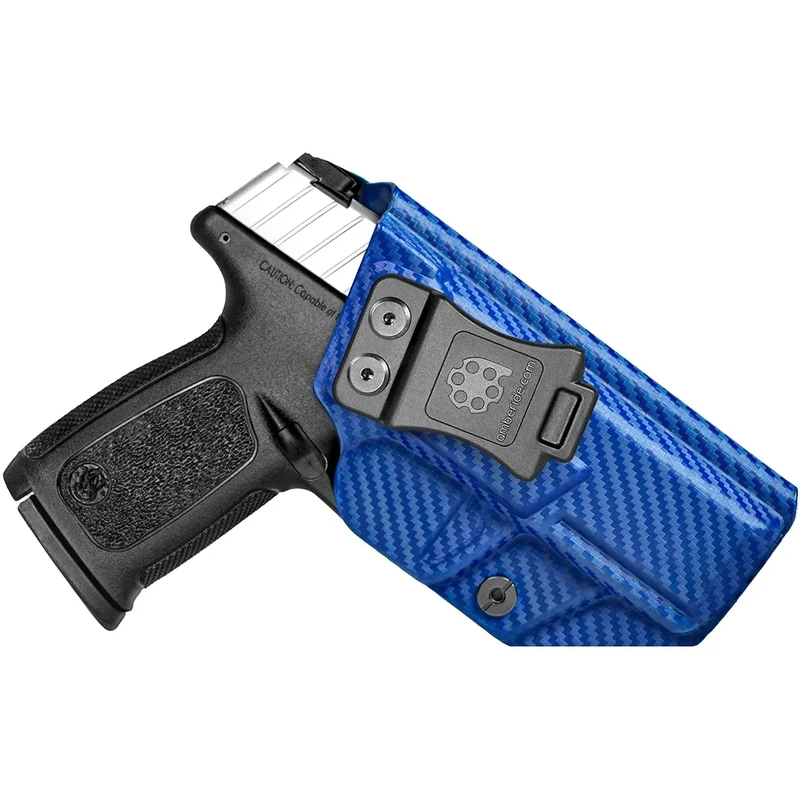 Amberide SD9VE SD40VE Holster, IWB & OWB Kydex Holster for Smith & Wesson SD9 VE and SD40 VE 9mm .40 Pistols, Concealed Carry Fit with Adjustable Cant and Posi-Click Retention, Durable USA Made Design