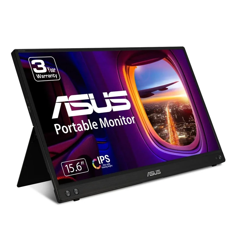 ASUS ZenScreen MB16ACV 15.6" Full HD Monitor - USB-C, IPS, Eye Care