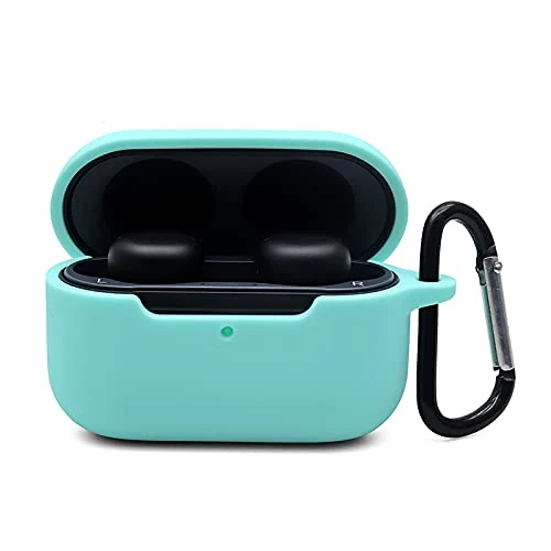 Claiol Silicone Case for Echo Buds 2 - Keychain Mintgreen - Image 1