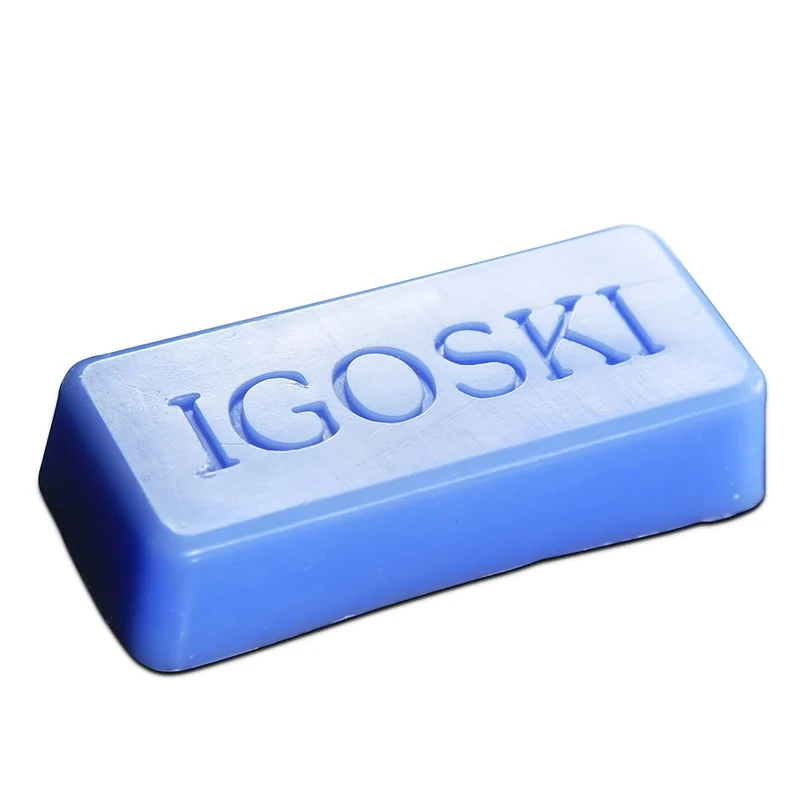 IGOSKI Blue Ski and Snowboard Wax 180g for Skiing (Blue) - Image 1