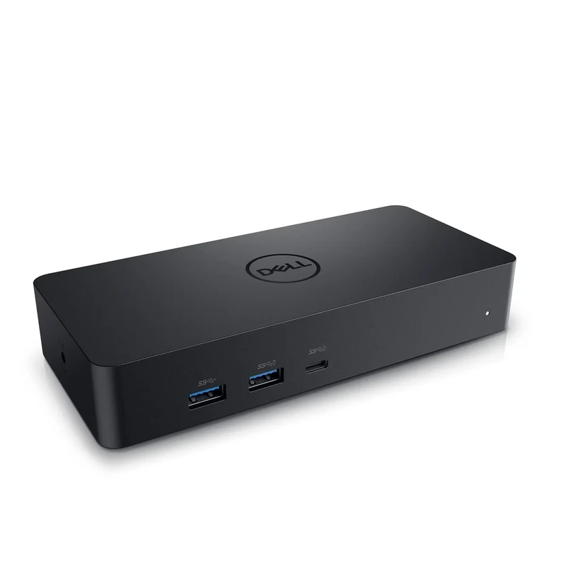 Dell Universal Dock - D6000S, Equipped with USB-C/USB-A PowerShare Options, Connect Upto Three 4K Displays, LED Indicator, Black - Image 1