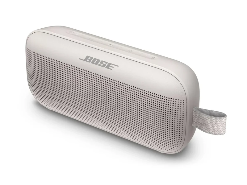 Bose SoundLink Flex Bluetooth Portable Speaker, Wireless Waterproof Speaker for Outdoor Travel - White