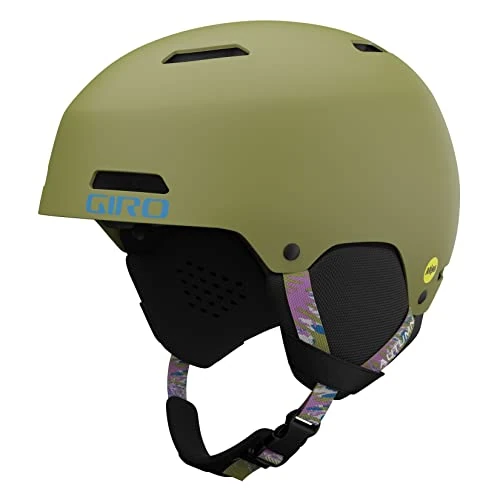 Giro Ledge MIPS Snow Helmet - Matte Autumn Green - Size M (55.5-59cm)