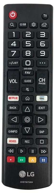 LG TV Remote Control AKB75675304 for Smart TVs Compatible with All Models 32LM5620BPUA 32LM570BPUA 32LM620BPUA 32LM630BPUB 32LM6350PUA 32LM639BPUB 43LM5700PUA 43LM6300PUB
