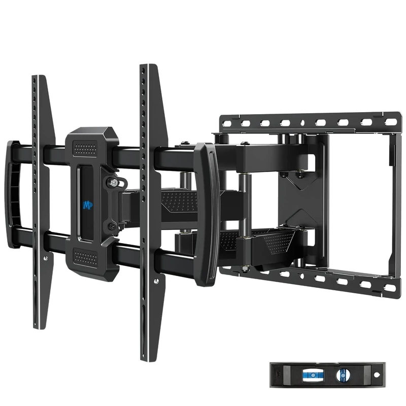 Mounting Dream TV Wall Mount for 42-84 Inch TVs, Full Motion Articulating Bracket with Swivel and Tilt, Max VESA 600x400mm, Up to 100lbs, Fits 16" Wood Studs MD2619