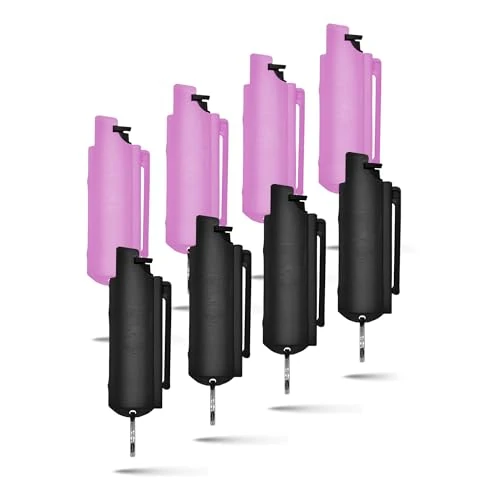 Guard Dog Security Quick Action Pepper Spray Self Defense Keychain, Maximum Strength 1.44 MC, OC Spray, 16-Foot Range, Twist-Lock Safety, Belt Clip for Easy Carry for Women, Men