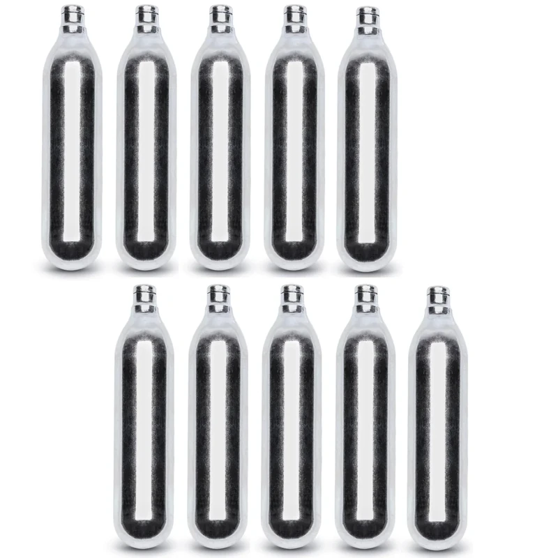 Byrna 12 Gram CO2 + Oiler Cartridges | 10 Count Pack | for Byrna LE/HDXL/SDXL and TCR - (9 CO2 + 1 Oiler Cylinders)