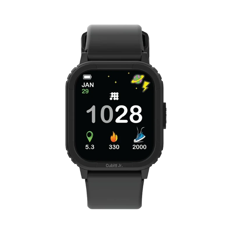 Cubitt Jr. Kids Smartwatch - 1.75" AMOLED, Waterproof, Games & Tracker - Image 1
