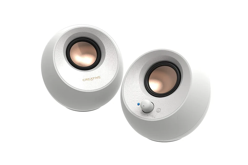 Creative Pebble V3 2.0 USB-C Speakers - 8W Bluetooth 5.0, Clear Dialog - Image 1