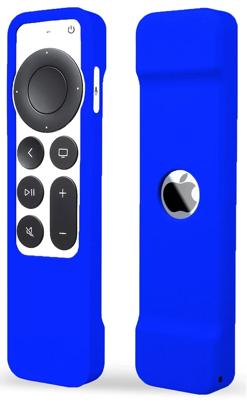TOKERSE Silicone Case for Apple TV 4K Siri Remote 2021/2022 - Dark Blue