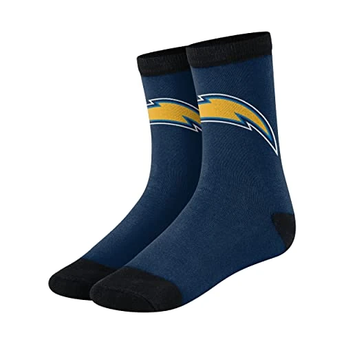 FOCO Los Angeles Chargers NFL Primetime Socks- L/XL