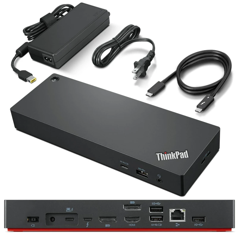 Lenovo ThinkPad Universal Thunderbolt 4 Dock - 4 Displays, 100W Power
