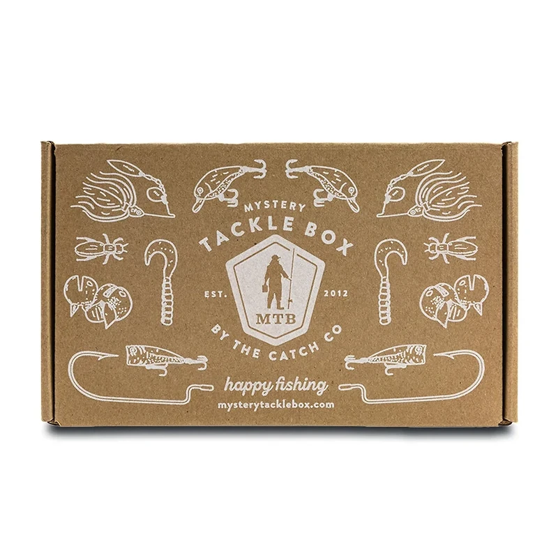 Catch Co Mystery Tackle Box Freshwater Largemouth and Smallmouth Bass Lures Fishing Kit