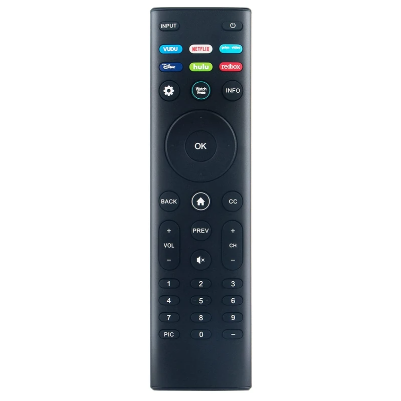 XRT140L Replacement Remote Control Applicable for Vizio Smart TV D24h-J09 D24f-J09 D32h-J09 D32f-J04 D40f-J09 D43f-J04 D24f4-J01 D32f4-J01 OLED55-H1 OLED65-H1 P65QX-H1 P75QX-H1 P85QX-H1