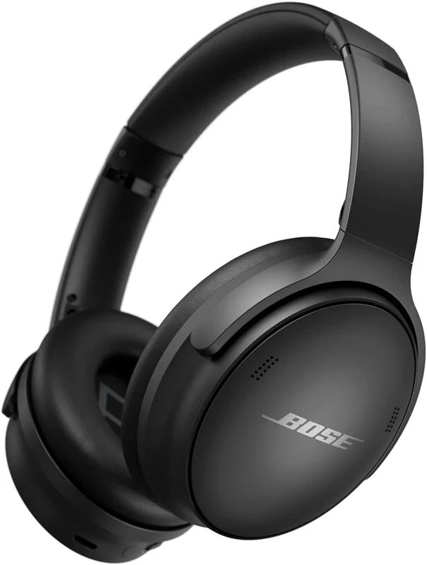 Bose QuietComfort 45 Noise Cancelling Headphones - Black (Renewed)