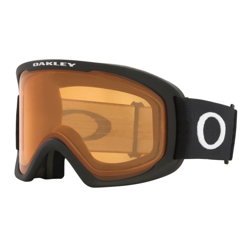 Oakley O-Frame 2.0 Pro M OO7125 Matte Black w/Persimmon Ski Goggles For Men For Women + Bundle Accessory Leash Kit, Microfiber Pouch