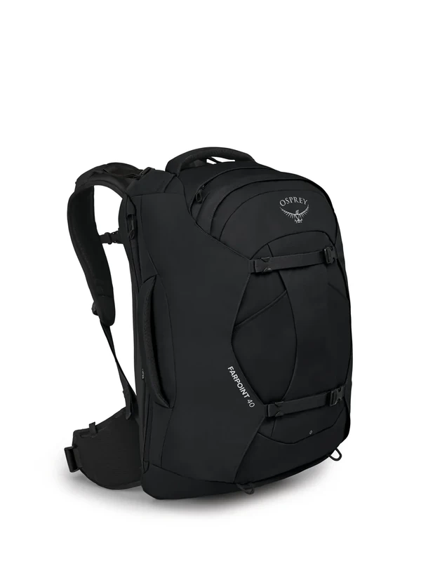 Osprey Farpoint 40L Men's Travel Backpack, Black
