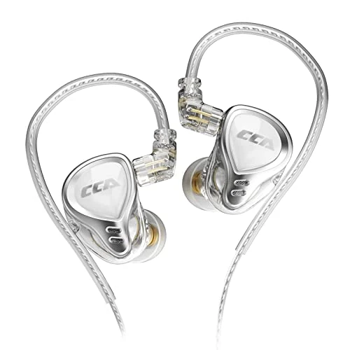 CCA CA16 PRO IEM Earphones 1DD+7BA Hybrid Driver in Ear Monitor Headphones HiFi Wired Earbud for Musicians Audiophiles Singers Music Lover