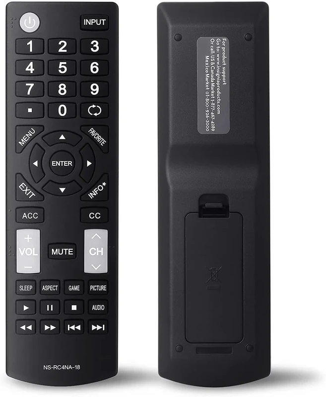 Oxumii Universal Remote for Insignia LED-LCD HDTV - NS-RC4NA-18