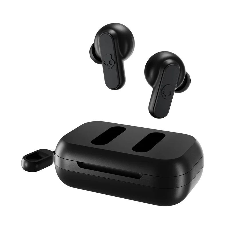 Skullcandy Dime 2 Earbuds - 12hr Battery, IPX4, Tile Find - True Black